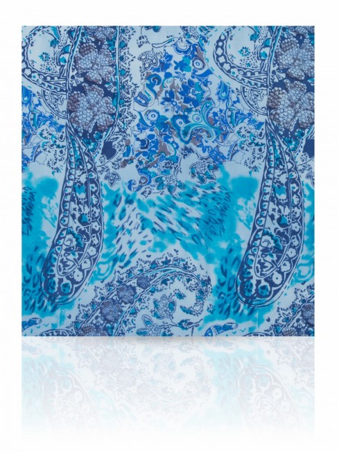 Палантин Женский S-ANIMAL.PAISLEY/BLUE